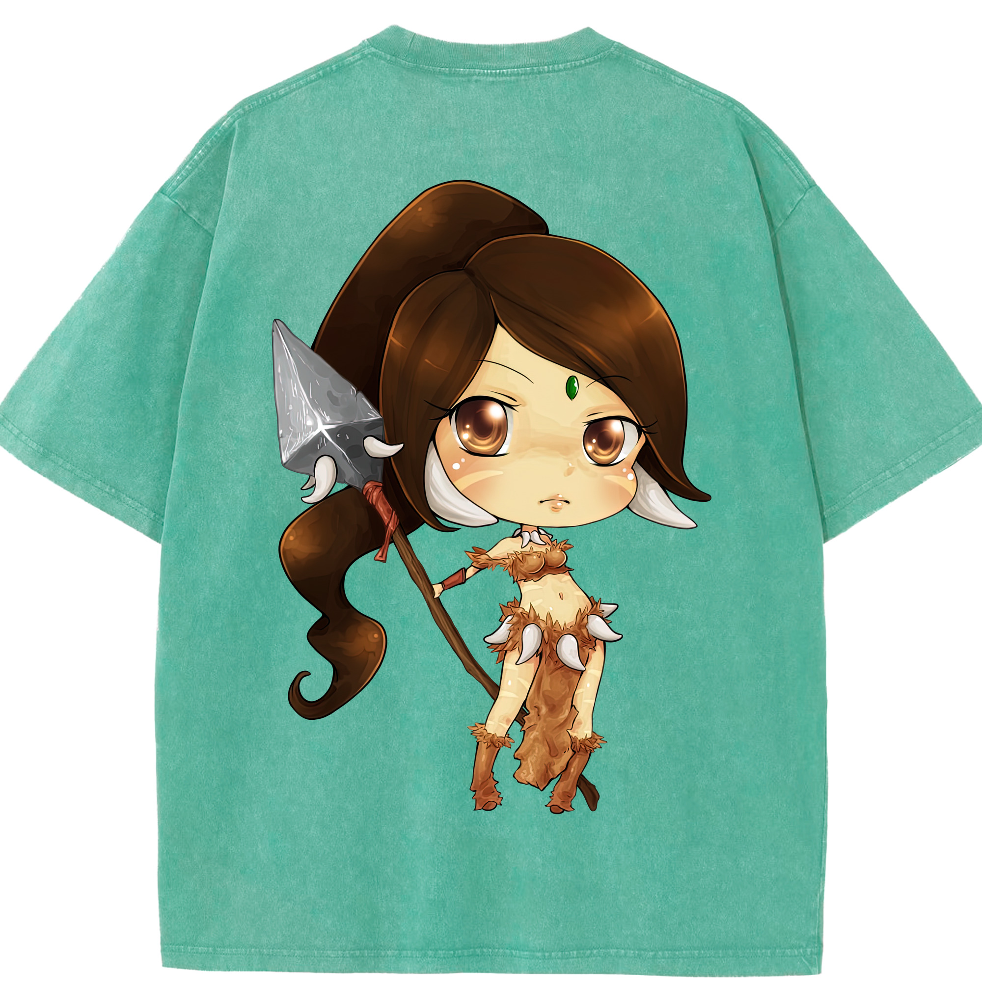 リーグ・オブ・レジェンド League of Legends LOL 綿100% ヴィンテージ風 半袖Tシャツ（背面プリント）